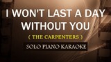 I WON'T LAST A DAY WITHOUT YOU ( THE CARPENTERS ) (COVER_CY)