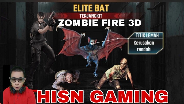 game zombie fire 3D,  elite bat terjangkit virus