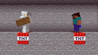 Saat pemain Minecraft berdekatan satu sama lain, mereka meledak!