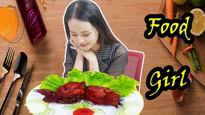 Food Girl - ̀ Nướng  CHIM ĐẠI BÀNG ĐẤT của đồng nghiệp và cái kết k nhịn được cười