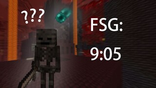 [Minecraft] Speedrun 1,16 FSG: 9:05