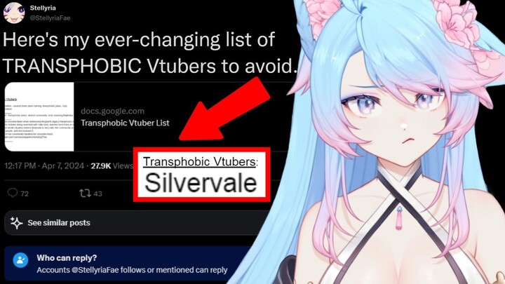 Twitter Freaks Are Targeting Silvervale...Again