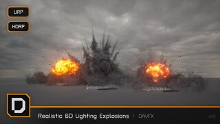 Realistic 6D lighting Explosions Pack - 2.0 Update Showcase