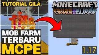( MCPE ) MOB FARM 1.17 Minecraft PE ( LEBIH DERES & EFEKTIF ) - Minecraft Tutorial Indonesia