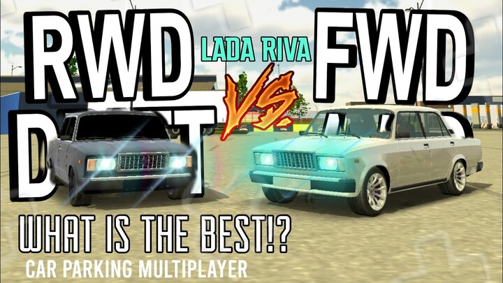 Car Parking Multiplayer Lada Riva FWD, RWD, AWD, Drift Race