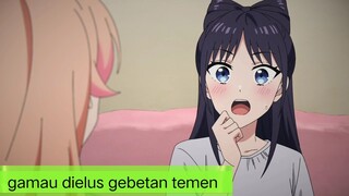 #KompetisiKreasiUnggahan4 , cewek ini ga mau dielus sama gebetan temennya lagi