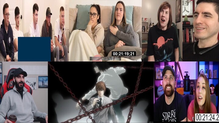 DEATH NOTE  EPISODE 26-27  REACTION MASHUP!!
