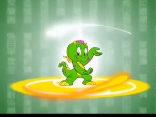 The six forms of the little dragon in "Little Dragon's Big Kung Fu" Season 3.