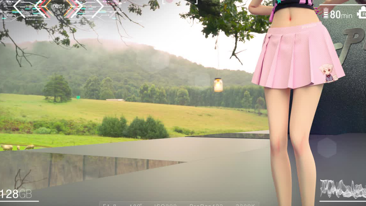 【布料解算/头发解算/C4D/MMD/真实渲染】不一样的冷鸟！