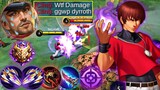 BEST BUILD & COMBO TO COUNTER PRO META CLINT IN GOLD LANE | DYRROTH MYTHICAL GLORY RANK - MLBB
