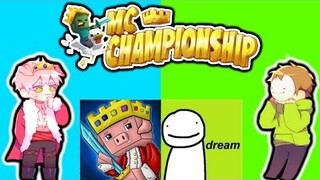 THE PIG & THE PSYCHO | Dream and Technoblade winning MCC 8