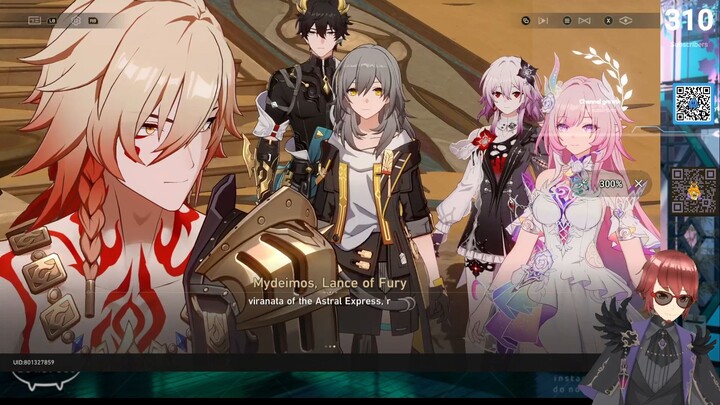 Honkai Star Rail gameplay  patch 3.7 story begin #cyrene #phainon  #hsr #mainstory