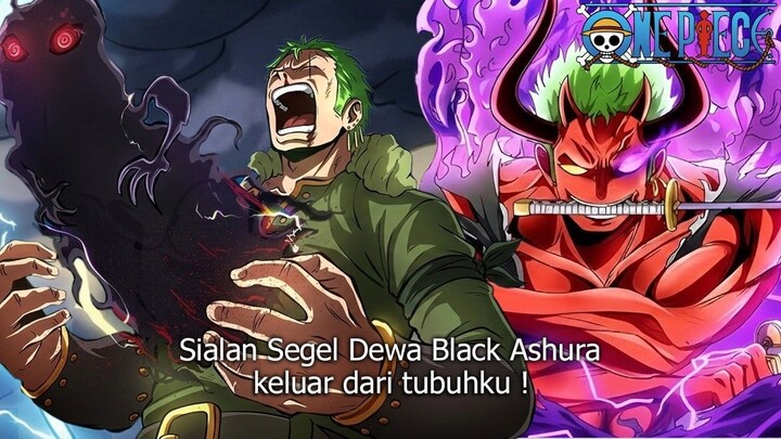 SEGEL BLACK ASHURA ZORO KELUAR DARI TUBUHNYA! KEKUATAN DEWA KUTUKAN ZORO MENINGK