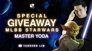 GIVEAWAY SKIN STARWARS MASTER YODA CYCLOPS