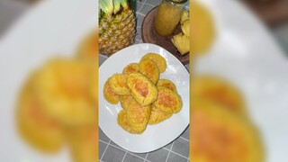 Làm bánh dứa thơm ngon không cần lò nướng