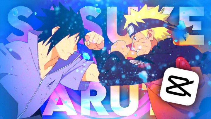 • Naruto VS Sasuke || Acharuli popuri - Gandagana Remix {Edit} || Capcut || •