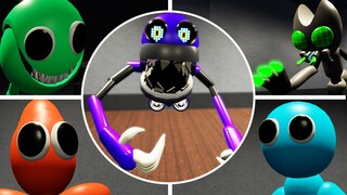 All Paradox Morphs + *NEW* Cyan + Evolved Purple Rainbow Friends Chapter 2 (ROBLOX)