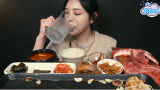 Thịt bò nướng và nấm nướng phần 5 #anngonmoingay