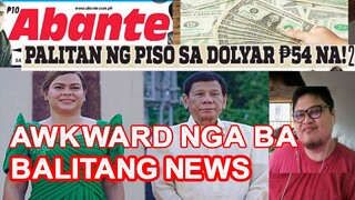 BALITANG NEWS  Awkward nga ba sa isa't isa DUTERTE FAMILY