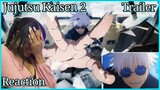 Can't Wait! | Jujutsu Kaisen Season 2 TRAILER Reaction | Lalafluffbunny