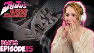 JUSTICE PART 2 | JJBA Stardust Crusaders Episode 15 | REACTION