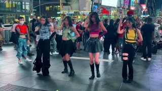 ILLUSION in Times Square, New York, USA - SIDE CAM ONE TAKE