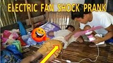 ELECTRIC FAN SHOCK PRANK 🤣pati ako nadali🤣Bemaks tv