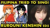 Filipina sings Japanese anime song SAMURAI X/RUROUNI KENSHIN opening anime cover by Vocapanda