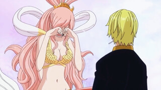 Reaksi Sanji saat melihat tiga wanita cantik di dunia bajak laut