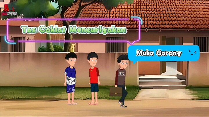 Muka Garong ( Anak kampung 2D ) .