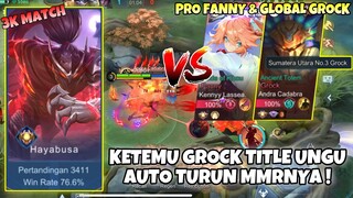 KETEMU TOP GROCK TITLE UNGU & PRO FANNY ! AUTO MODE UCHIHA TURUNKAN MMRNYA ! Stenly Hayabusa