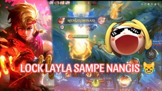 LOCK LAYLA SAMPE NANGIS 😹