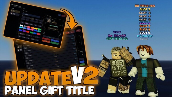 Advanced Title Management System V2 (Free Models)