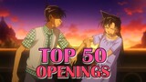 Top 50 Detective Conan Openings