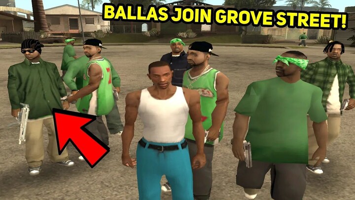Bayangin Kalo Grove Street Nguasain Seluruh LOS SANTOS Di GTA San Andreas