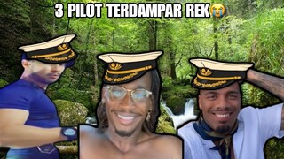 Kisah 3 Pilot Yang Terdampar.. 😭