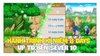 Ngọc Rồng Online - Kỉ Niệm 8 Ngày Up Trái Đất Bên Sever 10 !