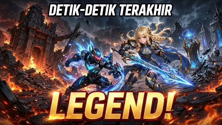 DETIK TERAKHIR LORD SOLO KILL! Nyaris Kalah Jadi LEGEND - Mobile Legends