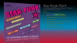 Star Funk Vol.9 (1993) 12' Extended Dance Classics, Various [CD Album]