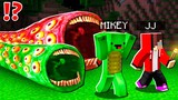 Mikey and JJ TRAIN EATER Brothers ATTACK MIKEY and JJ at 3:00am ! - in Minecraft Maizen