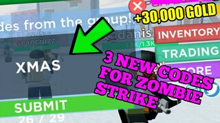 Roblox Zombie Strike Codes 2019 *December*