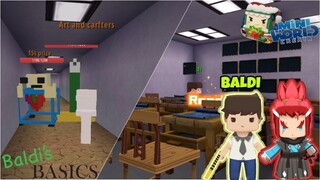 The Baldi Basics | Mini World Creata | Map Review & Gameplay