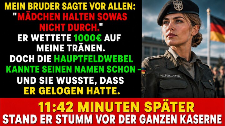 Mein Bruder wettete 1000€, dass ich weine — Dann sprach die Ausbilderin