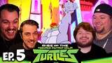 Rise Of The TMNT Episode 5 Group Reaction | The Fast and the Furriest / Mascot Melee