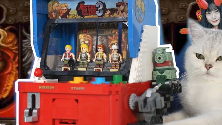 My youth is back! Playing with Metal Slug arcade blocks! Lots of details and mechanisms, this is my 