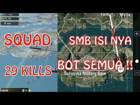 SQUAD 29 KILLS !! | SMB RUMAH PARA BOT - PUBG MOBILE INDONESIA