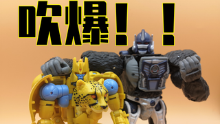 玩具分享—— 王国 猩猩队长 黄豹勇士 变形金刚 决战塞伯坦