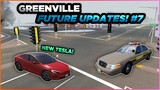 Greenville Future Updates #7 | New Tesla! | Roblox Greenville