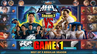 Game1 Evos PH VS ArkAngel | MPL PH S3 Regular Season