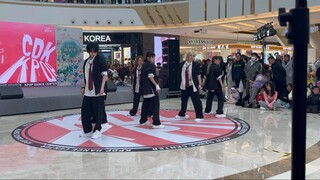 超帅耶！3.15成都龙泉驿吾悦广场kpop路演孙子团翻跳左侧视角全体直拍 82MAJOR - Choke